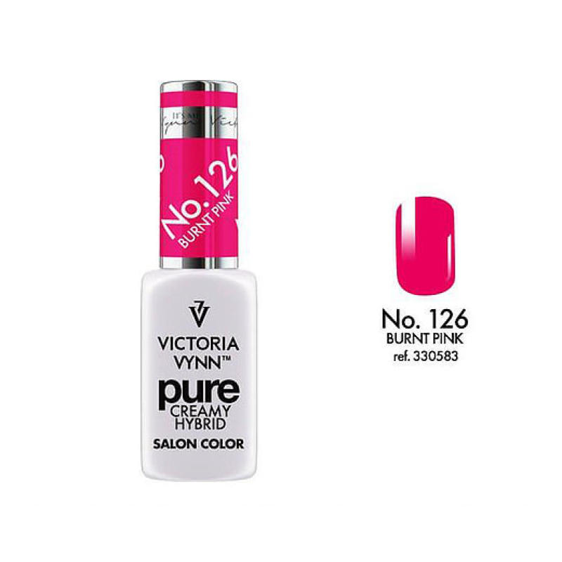 pure creamy hybrid salon color No.126 burnt pink (TPO FREE)